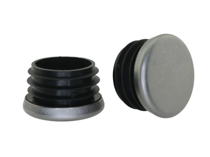 Fussstopfen Ø 32 mm V2A Edelstahl rostfrei Bodengleiter robust stabil Fusskappe - Bild 1 von 1