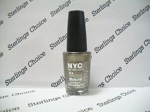 NYC In A New York Color Minute Quick Dry Nail Polish #001 Flash Back