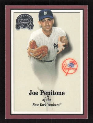 2000 Fleer Greats of the Game  #30 Joe Pepitone New York Yankees - Image 1 of 2