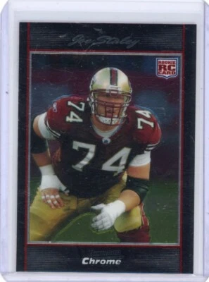 Joe Staley 2007 Bowman Chrome карточка дебютанта (RC) #BC42 - Изображение 1 из 2