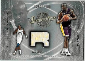 JERSEY USADA BRENDON HAYWOOD 2001-02 UD INSPIRATION JUEGO DE RADIOCONTROL CON SHAQUILLE ONEAL - Imagen 1 de 1