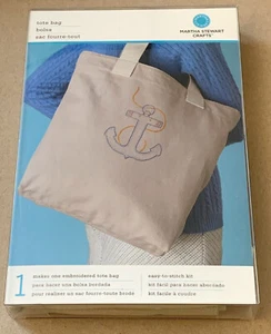 Martha Stewart "Anchor" Tote Bag Embroidery Kit NIP - Picture 1 of 2