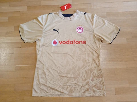 2006/07 Olympiacos Greece Football Shirt Puma Size L Third Jersey New with Tags Cover