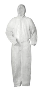 1 x Maleranzug Einwegoverall Gr. M-XXL Schutzanzug Papieranzug Arbeitskleidung - Bild 1 von 1
