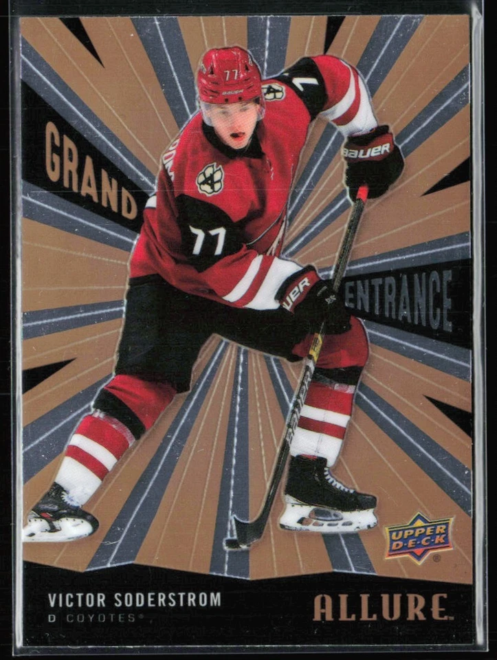 2020-21 Upper Deck Allure Grand Entrance Victor Soderstrom #GE-14 H8R2C - Image 1 of 2