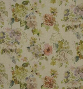 Designers Guild Curtain Fabric 'PALACE FLOWER' 2.2 METRES 220cm LINEN 100% LINEN - Picture 1 of 7
