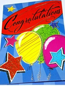 Tarjeta de felicitación. Tarjetas Bravo Range de Heartstrings. Tema Globos. - Imagen 1 de 4