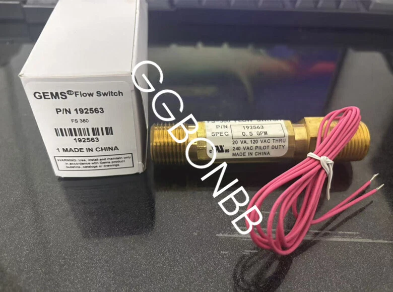 1pcs NEW Gems FS380 192563 Flow Switch FedEx or DHL or UPS - Image 1 of 4