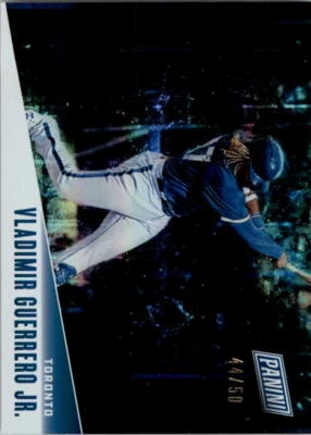 2019 Panini Father's Day Panini Collection Holo #VG Vladimir Guerrero Jr. /50 - Image 1 of 2