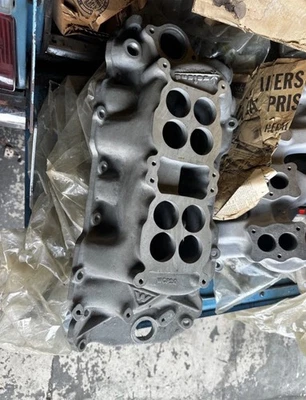 Vintage NOS Weiand WCP20 yenko low rise dual 4 396 427 BBC - Image 1 of 4