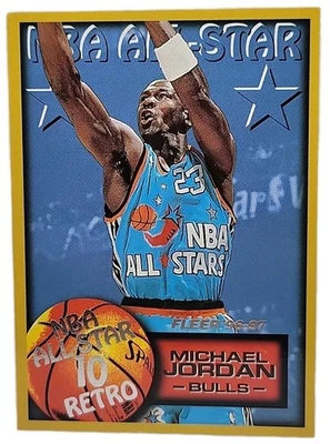 Michael Jordan 1996-97 Fleer Skybox NBA All-Star 10 Retro #312 Chicago Bulls - Image 1 of 2