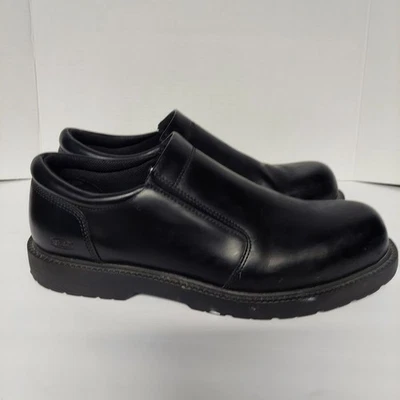 Skechers Men's Slip Resistance Black Work Shoes Size 14 SN76083 Cushioned  - Image 1 of 4
