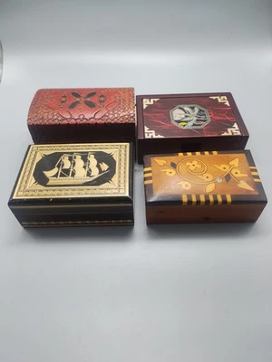 Decorative Boxes Lot of 4 - Image 1 of 4