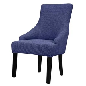 Velvet Stretch Wingback Chair Cover Slipcover - Reusable Protector Cover for - Picture 1 of 7