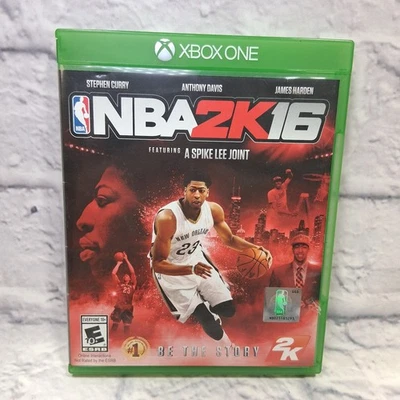 NBA 2K16 Microsoft Xbox One 2015 Anthony Davis Unibrow New Orleans Pelicans - Image 1 of 4