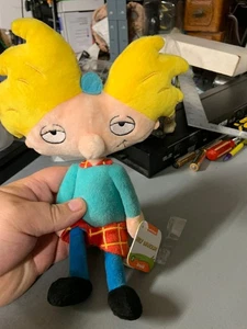 2017 - Just Play- Hey arnold Plush- Arnold w/ tag - Picture 1 of 8
