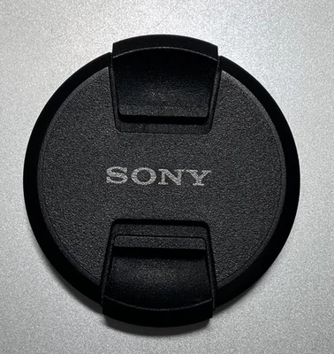 Sony 55mm Front Lens Cap Snap-on Cover for Sony Camera Lenses - Image 1 of 4