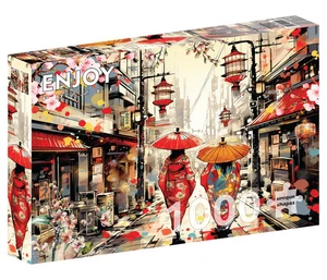 Tokyo Stroll 1000 Piece Jigsaw Puzzle Enjoy New - Picture 1 of 2