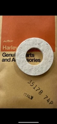 Harley Aermacchi 75-78 SX250 SX175 SS175/SS250 NOS sprocket FELT SEAL 35178-74P - Image 1 of 2