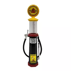1:18 Pennzoil Gas Pump 5" Tall Road Signature Black Yellow 98600 New - Picture 1 of 8
