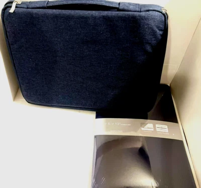 MacBook Air Hard Shell and Soft Cover 13" A1466/A1369 2010/2017 Denim Laptop New - Image 1 of 4
