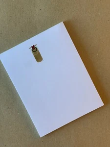 Christmas Sled Small Notepad Unique Office Supply NEW! - Picture 1 of 1