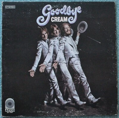 Cream Goodbye 1969 Play Graded Atco SD 7001 Gatefold - Image 1 of 4