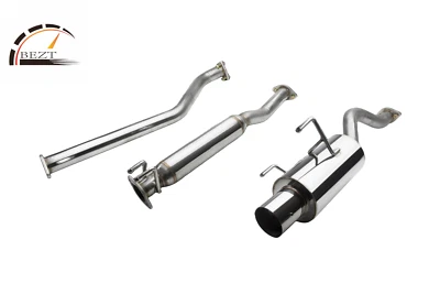 ESCAPE CATBACK PARA 02-06 ACURA RSX DC5 TIPO-S SILENCIADOR REDONDEADO PUNTA SILENCIADOR Foto 1 de 3