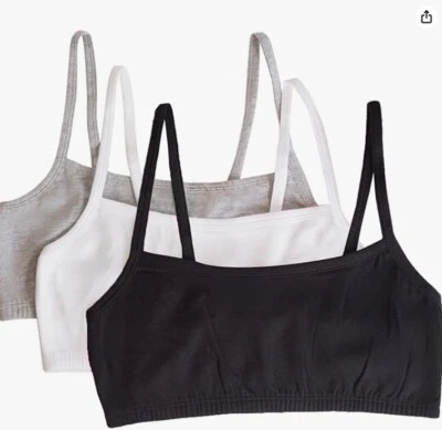 Correa de espagueti de algodón para mujer Fruit of the Loom - 34 Foto 1 de 4