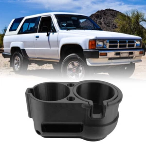 For 1996-2002 Toyota 4Runner Removable Double Cup Holder (3rd gen)-Black - Picture 1 of 10