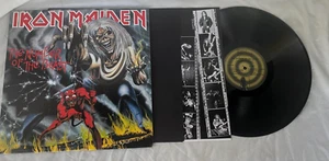 *IRON MAIDEN The Number Of The Beast 2014 Vinyl  180 Gram NM/NM - Picture 1 of 5