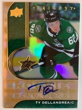 2020-21 Upper Deck Trilogy Rookie Renditions Autograph RC Ty Dellandrea #RR-7