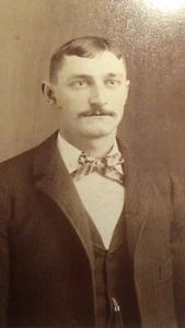 August Wilke WILKE FOTOGRAFIE Antik *Original* Kabinettfoto - H.E. Bodke - Bild 1 von 6