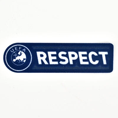 Original Player Issue 2011-12 UEFA Respect Patch Badge Parche Blue Sporting ID