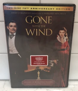 Gone With the Wind DVD 70th Anniversary Edition 2-Disc **NEW/SEALED** - Imagen 1 de 6
