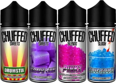 Chuffed Premium E Liquid 100ml Vape Juice  70VG/30PG 0MG Shortfill Full Range - Image 1 of 4