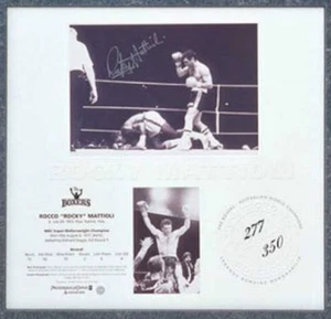Rocky Mattioli HAND SIGNED THE BOXERS LIMITED EDITION PRINT ALI TYSON PACQUIAO - Picture 1 of 1