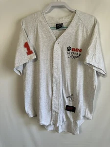 Vintage RCA Nipper And Chipper Baseball Soffe T-Shirt Made in the USA Size L. - Picture 1 of 21