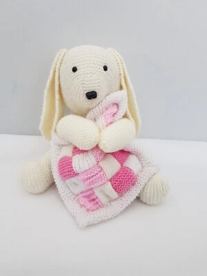 Knitting  Pattern Instructions To Make "April" Toy Bunny Rabbit - Image 1 of 4