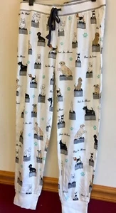 PRECIO ESPECIAL!!! Parte inferior de pijama estilo jogger Dachshund, Pugs y Bulldog Francés - Imagen 1 de 5