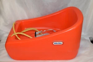 Vintage Little Tikes Tykes Kid Child Toddler Baby Sled Snow Size GUC - Picture 1 of 5