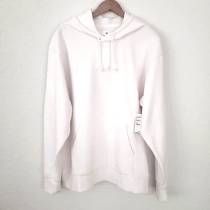 Sudadera con capucha blanca BP para mujer L/S talla grande bolsillo canguro Nordstrom nueva con etiquetas precio de venta sugerido por el fabricante 39 USD - Imagen 1 de 6
