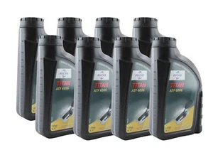 Fuchs 8 Liter TITAN ATF 6006 Auto Transmission Fluid 8 x 1L for Audi BMW Jaguar - Picture 1 of 1