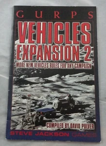 GURPS RPG Vehicles Expansion 2 Sourcebook by Steve Jackson 6542 - Picture 1 of 2