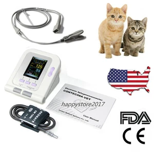Monitor de presión arterial veterinario CONTEC08A-VET NUEVO EN CAJA + sonda SP02 software de PC - Imagen 1 de 7