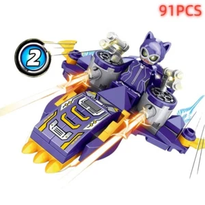 LEGO Réplica Catwoman Barco Figura Mini 91 Piezas Kit de Construcción Nuevo Sin Caja - Imagen 1 de 1