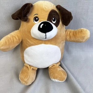 Liam Nathan Progressive Plush Stuffed Dog Brown Tan White Puppy Pet Sofie - Picture 1 of 7