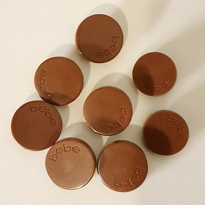 Knöpfe Jackenknöpfe Kunststoff Braun bebe 23mm  - Bild 1 von 4