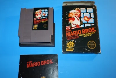 SUPER MARIO BROS. 1 ДЛЯ NNINTENDO NES В КОМПЛЕКТЕ В КОРОБКЕ С ИНСТРУКЦИЯМИ! - Изображение 1 из 4