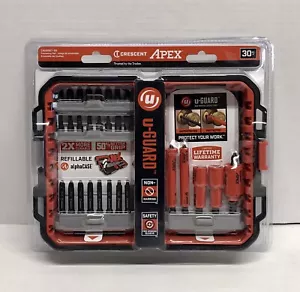 Crescent Apex Multi-Tool Industrial 30PZ set di fissaggio u-GUARD e custodia CAUGSET-30 - Foto 1 di 2